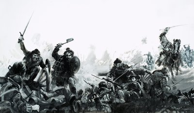 De Slag bij Culloden door Graham Coton