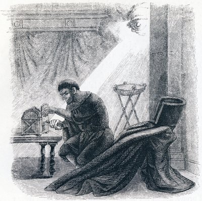 Het orakel en de goddeloze door Grandville