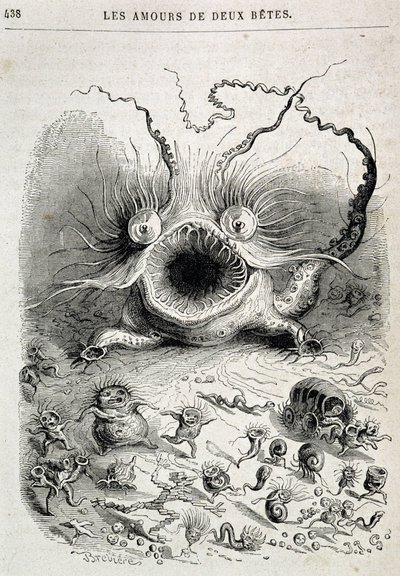 De liefdes van twee beesten (vreemd monster) - in 