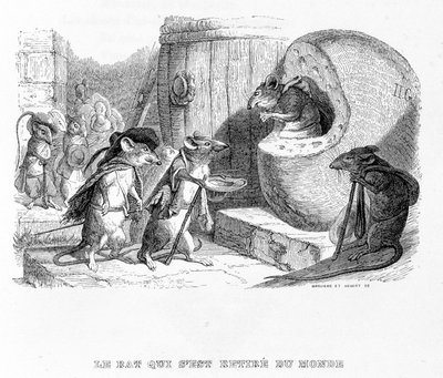 De rat die zich terugtrok uit de wereld - in 