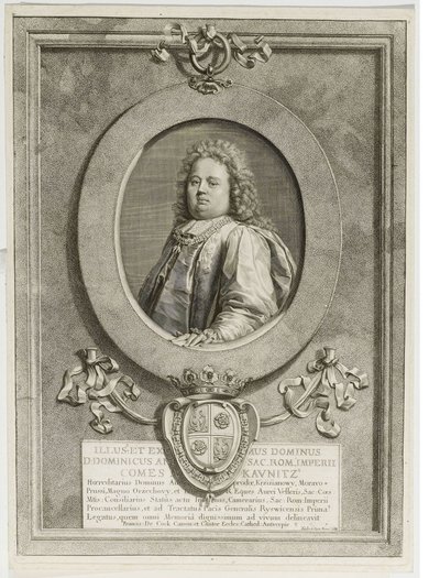 Dominicus Andreas Kaunitz door Gérard Edelinck