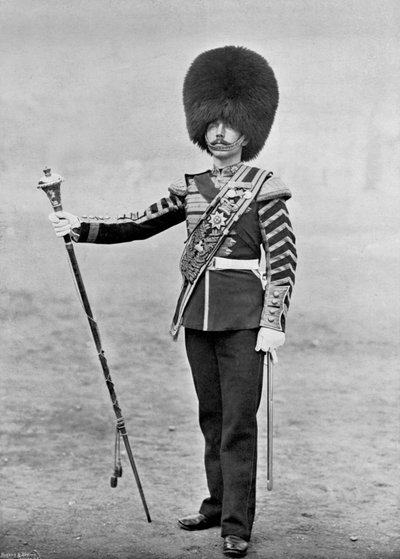Tamboer-majoor Patrick, 2e Coldstream Guards, 1895 door Gregory and Co