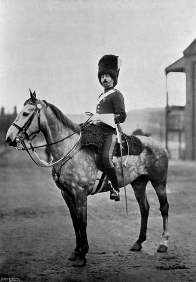 Sergeant Majoor G Duncan, Regiments Sergeant-Majoor van de Scots Greys, 1896 door Gregory and Co