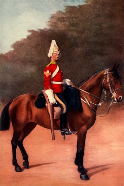 Sergeant van de Inniskilling Dragoons door Gregory and Co