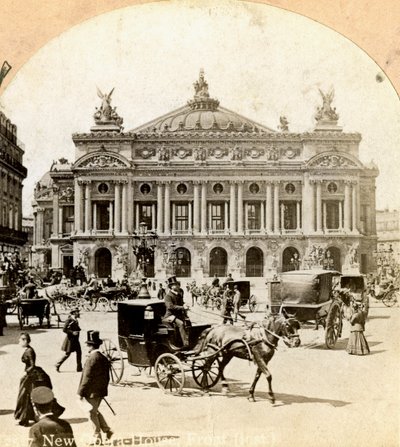 Grand Opera House, Parijs, eind 19e eeuw door Griffith and Griffith