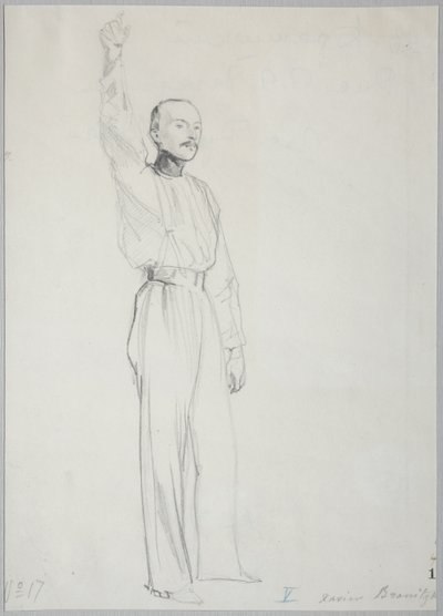 Portret van Graaf Ksawery Korczak-Branicki 1814-1879, ca. 1840 door Grigori Grigorevich Gagarin