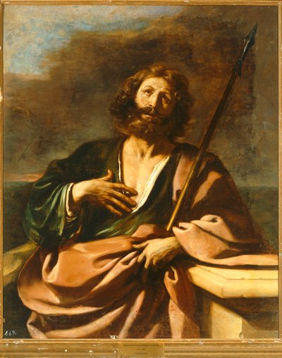 Saint Thomas. 10014660 ... door Guercino (1591-1666)
