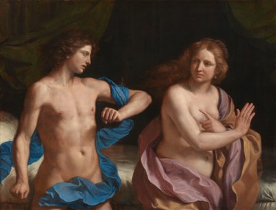 Amnon en Tamar door Guercino