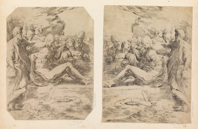Graflegging, ca. 1595-1600 door Guido Reni