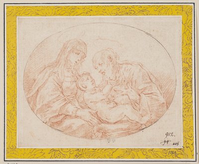 Die Heilige Familie door Guido Reni