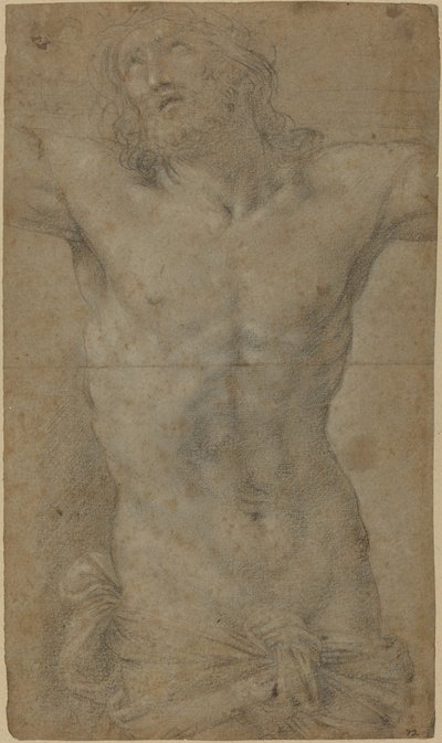 Torso van Christus aan het kruis door Guido Reni