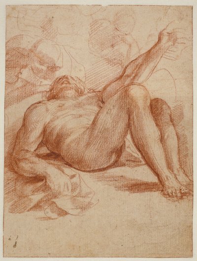 Sint Sebastiaan verzorgd door de vrouwen, naar De Rouwklacht van Hans Baldung Grien door Guillaume Courtois