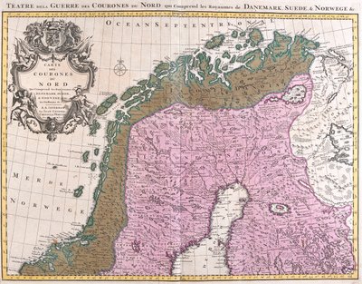 Noord-Noorwegen, Zweden, Finland door Guillaume Delisle