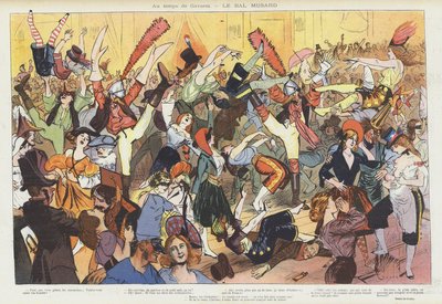 Illustratie voor Le Rire door Guillaume Le Barrois dOrgeval
