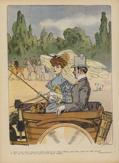 Illustratie voor Le Rire door Guillaume Le Barrois dOrgeval