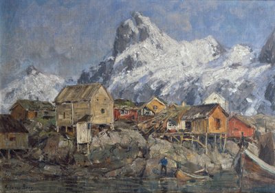 Svolvær door Gunnar Berg