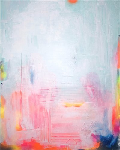 Levendige abstracte stroming door Gustaf Tidholm