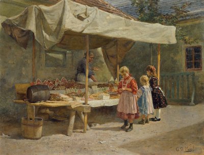 Bij de Lebzelterstand door Gustav Adolf Hessl