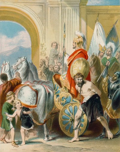 De triomf van Emmanuel over Diabolus door Gustav Bartsch
