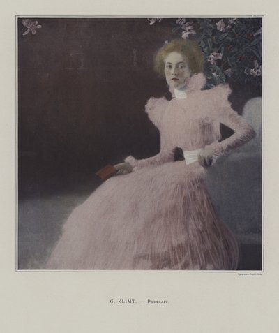 Portret van Sonja Knips door Gustav Klimt