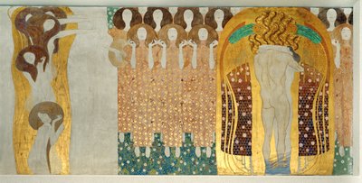 The Beethoven Frieze, detail door Gustav Klimt