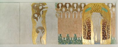 The Beethoven Frieze, detail door Gustav Klimt