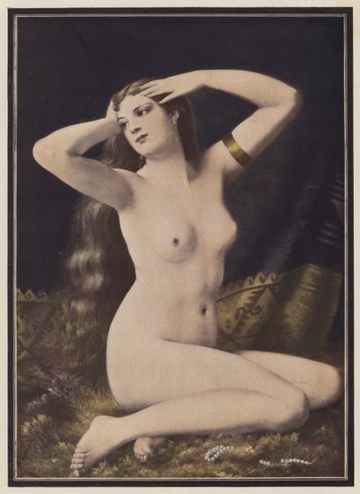 Plezier van de zomer door Gustave Henri Eugene Delhumeau