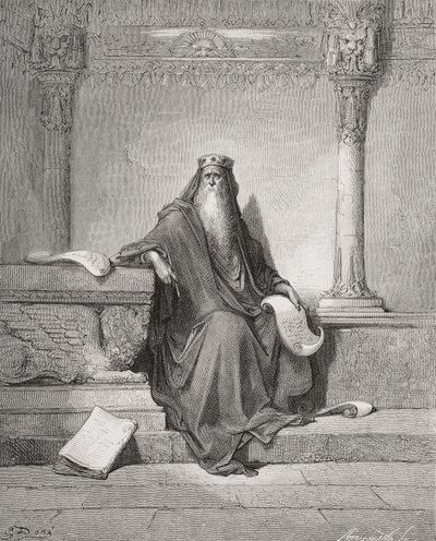 Salomo, illustratie uit Dore