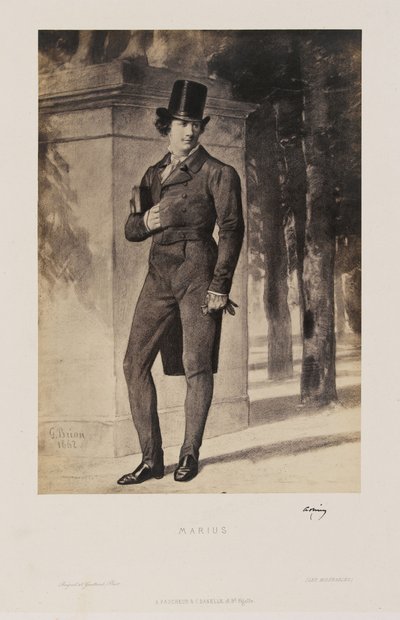 Gustave Brion - Marius door Gustave Brion