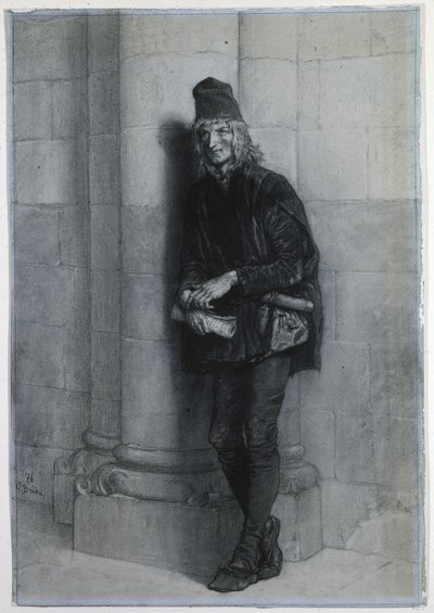 Pierre Gringoire. door Gustave Brion