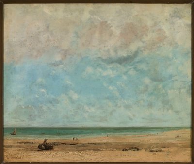 Kustlandschap door Gustave Courbet