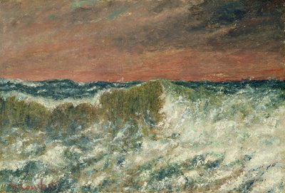 De Golf door Gustave Courbet