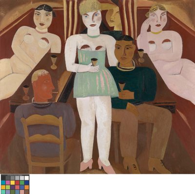 Dutch: Het goede huis The Good House door Gustave de Smet