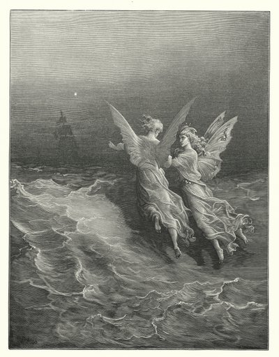Gustave Dore illustratie voor Coleridge