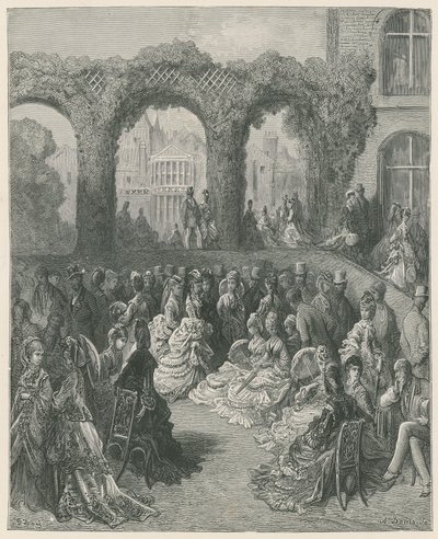 Holland House, Middlesex door Gustave Dore