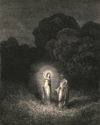 Ik, die u nu op deze missie stuur, ben Beatrice, ca. 1890 door Gustave Dore