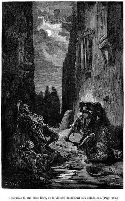 Illustratie door Gustave Doré voor Théophile Gautier