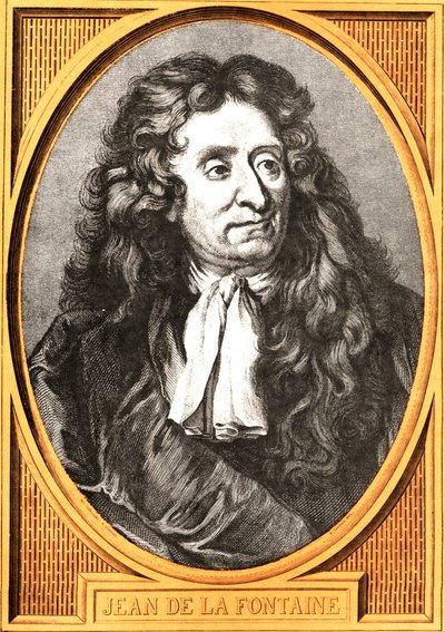 Jean de La Fontaine 1621-1695, 19e eeuw door Gustave Dore