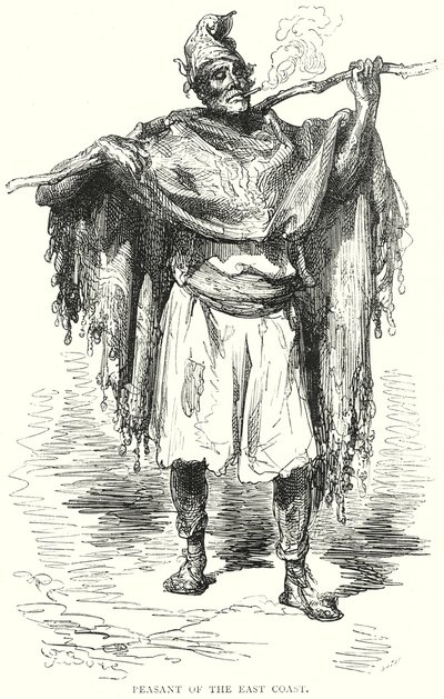 Boer van de oostkust (gravure) door Gustave Dore