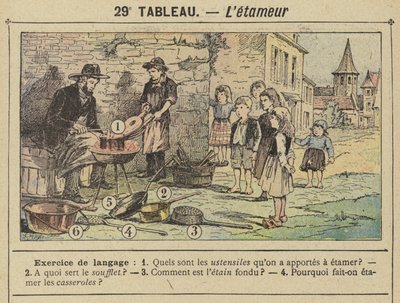 De tinnegieter door Gustave Fraipont