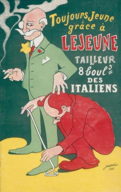 Altijd jong dankzij LEJEUNE TAILLEUR door Gustave Henri Jossot