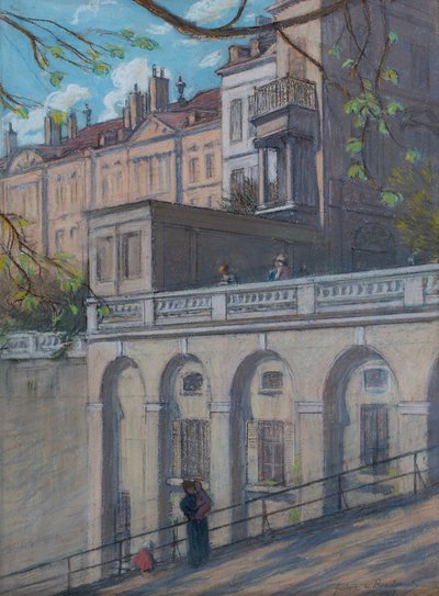 La Treille in Genève door Gustave Henri de Beaumont