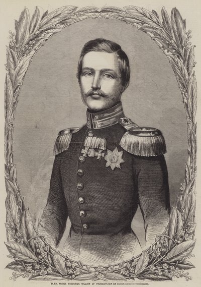 ZKH Prins Frederik Willem van Pruisen door Gustave Janet