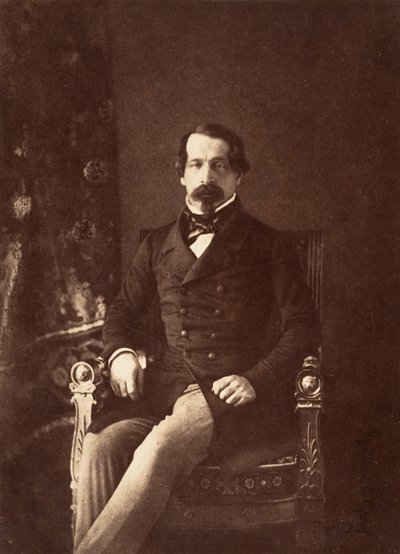Portret van Louis-Napoléon Bonaparte als Prins-President, 1852 door Gustave Le Gray