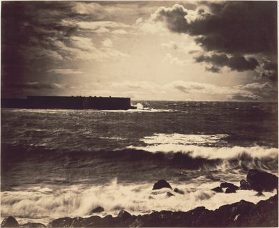 De grote golf, Sète door Gustave Le Gray