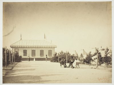 Zonder titel [officieren], 1857 door Gustave Le Gray