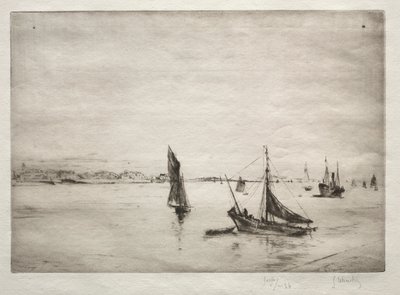 De Weg van La Rochelle door Gustave Leheutre