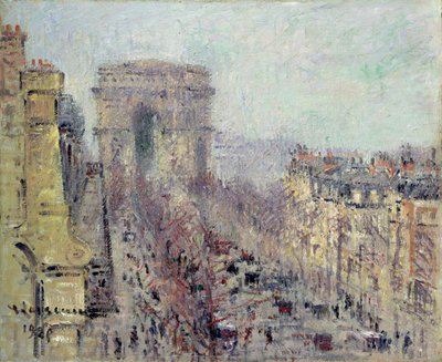 Avenue de Friedland, Parijs door Gustave Loiseau