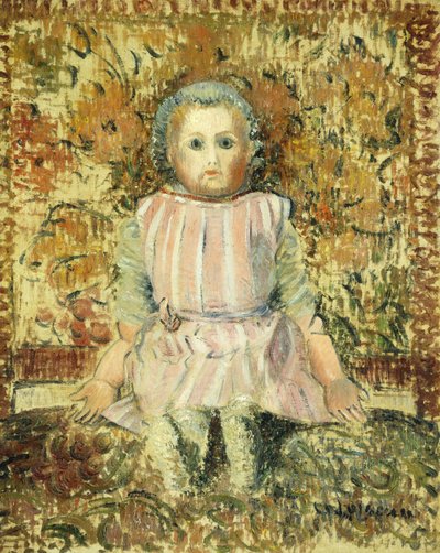 De pop; Le Poupee, ca.1919 door Gustave Loiseau
