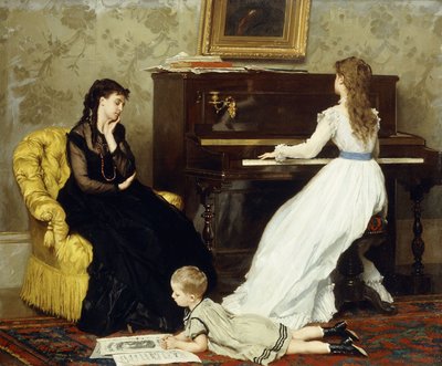 Oefenen door Gustave Léonard de Jonghe